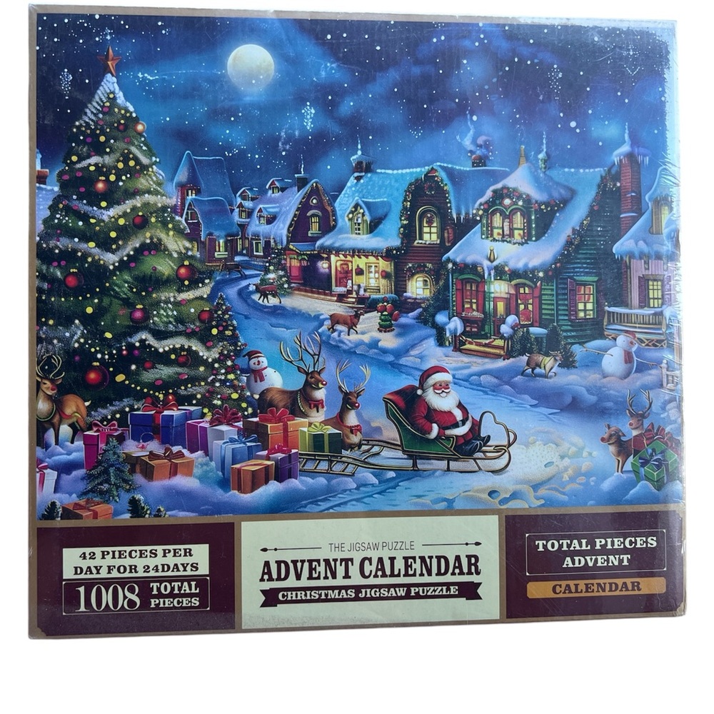 Christmas Advent Calendar Jigsaw Puzzle